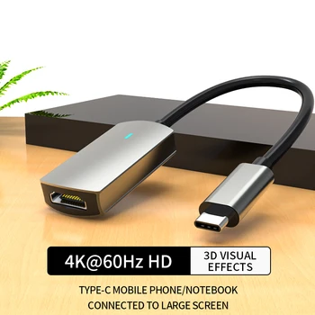 4k Hd TV видео кабел конвертор Usb Type-c съвместими здрав прост високо качество за Macbook Huawei Samsung PVC 4k Hd