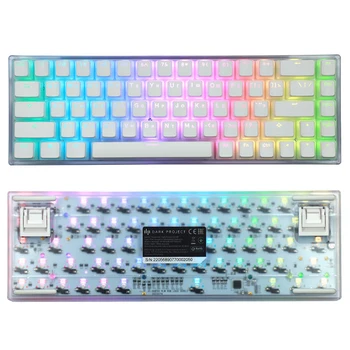 Darkproject DP kd68a G3Ms Sapphire switch RGB детска клавиатура PBT keycap