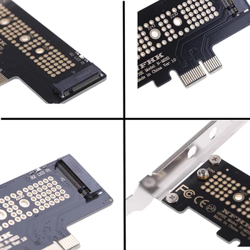 NVMe PCIe X4 X2 M. 2 NGFF SSD За PCIe X1 Конвертор Адаптер за карта PCIe X1 M. 2