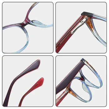 YIMARUILI Нова Мода TR90 Пеперуда Очила, Blu-ray Блокер Ретро Кръгли Оптични Очила по рецепта 