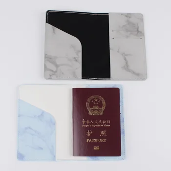 Притежател на лична карта и паспорт за пътуване, нов калъф за паспорт за пътуване, защитен калъф за карти, женски мъжки титуляр за кредитни карти за пътуване