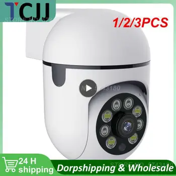 1/2/3ШТ Mccpuo 3MP 5G WIFI Камера за видео наблюдение С Автоматично проследяване на Цвят за Нощно Виждане Мини Водоустойчива Външна PTZ IP Камера за Сигурност