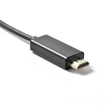 1,8 М Кабел Type C-HDMI USB 3,1 Кабел Type-C-HDMI е Съвместим с адаптер 4K За S9/S8/Note 9 USB-C