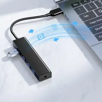 1 ~ 10ШТ 4в1 USB-хъб USB 2,0 3,0 мультиразветвитель OTG адаптер за КОМПЮТРИ, Компютърни аксесоари, преносими hub