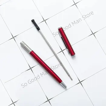 100 бр нова рекламна химикалка с безплатен потребителски логото, метална химикалка химикалка с надпис, търговия на едро с подарък дръжка за хотели, офис консумативи
