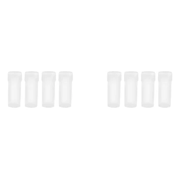1000 БРОЯ 5 мл в пластмасови бутилки за проби Питейна мини прозрачен калъф за съхранение на бутилки Контейнер за съхранение