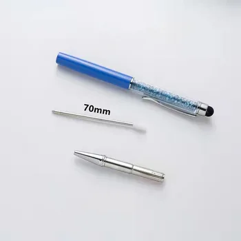 100шт Индивидуална кристален химикалка химикалка, творчески стилус, сензорна писалка, 21 цвят, химикалка писалка за писма, канцеларски материали, ученически пособия