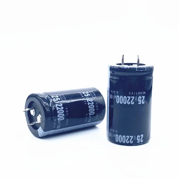 10ШТ-2 ЕЛЕМЕНТА Добро качество 25v22000uf Радиални Потопяеми Алуминиеви Електролитни Кондензатори 25v 22000uf Допускане на 20% от размера на 30x50 mm 20%