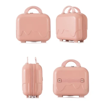 14-инчов куфар за пътуване, тоалетни козметични чанти, чанти за съхранение на багаж, козметични чанти за жени, директна доставка