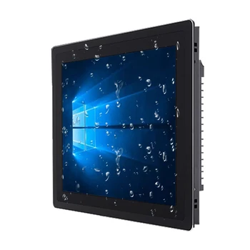 19-Инчов Индустриален компютър С Вградена таблетка панел Mini All-in-One PC с Капацитивен сензорен екран и Core i7-3537U за Win Pro 10