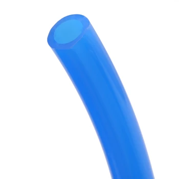 2 елемента 8 мм (външен диаметър) X 5 мм (вътрешен диаметър) маркуч за подаване на въздух, изкуствена кожа, 10 м, синьо-10 М