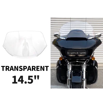 2015-2023 За Harley-Davidson Road Glide Двойна Светлина Glide Panical Мотоциклет Предното Стъкло, Спойлер на Ветровом Стъкло Закалено Противотуманный