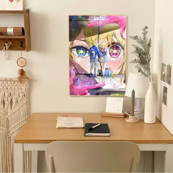 2023 Горещо аниме Oshi No Ko филм лепкава плакати Ретро стикер от крафт-хартия НАПРАВИ си сам Стая Бар Кафене Плакати стикери за стена