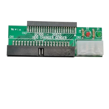 3,5-инчов IDE конектор за 2,5-инчов IDE-конвертор на твърдия диск 44pin на 40pin Адаптер За карти на твърдия диск