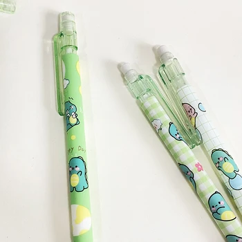 3 бр. сладки, механични моливи с динозавриком, детски моливи за писане за ученици