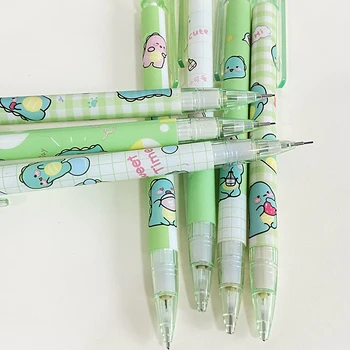 3 бр. сладки, механични моливи с динозавриком, детски моливи за писане за ученици