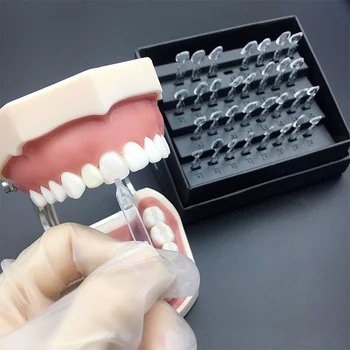 32 бр./лот, определени за извършване на винира за зъби, форма на композиране на смола, форма за избелване на зъбите в автоклав с лесен отверждением, инструменти за избелване на зъбите