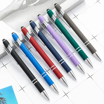 36 бр. /лот, мат химикалка химикалка, творчески стилус, сензорна писалка, 18 цвята, химикалка писалка за писма, канцеларски материали, ученически пособия