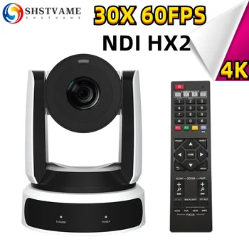 4K 30X Оптично Увеличение на PTZ Камера AI Проследяване Professional NDI HX2 60 кадъра в секунда, HDMI, 3G-SDI USB Tally Лампа за Църквата Live Youtube Медицинска