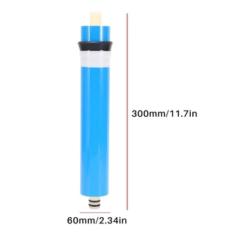 4шт ULP1812-50 домакински филтър за вода с мембрана 50 Gpd РО ФНИ, използван за система за обратна осмоза