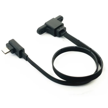 5 СМ 10 СМ 20 СМ 30 СМ 50 СМ Micro USB Конектор USB 2.0 порт Micro USB 2.0 Женски удължителен кабел 30 cm, 50 cm, С Отвор За закрепване на панела С приложените Винтове