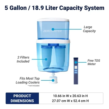 5-Степенна Система за филтриране на Воден Охладител
