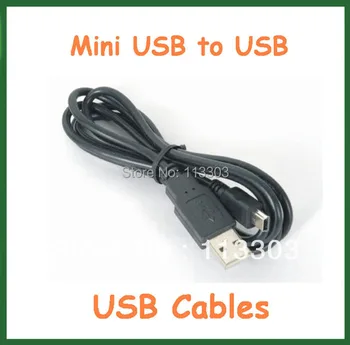 500 бр. мини USB кабел за предаване на данни кабел за MP3 MP4 USB 2.0 порт Mini USB Кабел за зарядно устройство с високо качество