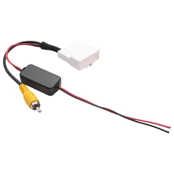5X24 Пинов адаптер за автомобилна камера, кабели за свързване на камера за задно виждане към кабел на GPS устройства за Toyota Kluger RAV4