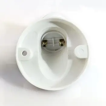 85-250 В 4A E27, цокъл на крушката под ъгъл от 45 градуса, серво винт, пластмасова крушка, цокъл на стена осветление, ленти, адаптер, конвертор, white