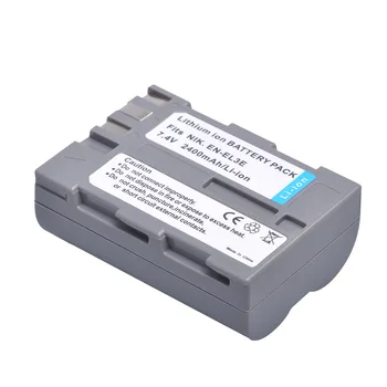 DuraPro 2400 ма батерия EN-EL3E Литиево-йонна Батерия EN-EL3 Помещение Bateria 