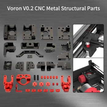 FYSETC Voron V0.2 0,2 Corexy Каркасный Комплект От Метална Алуминиева Сплав С ЦПУ, Изработени Метални Детайли на 3D принтер