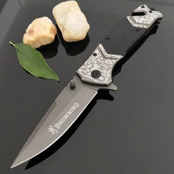 G10 Дръжка открит тактически сгъваем нож Къмпинг самоотбрана Многофункционален джобен военни ножове за оцеляване EDC инструмент