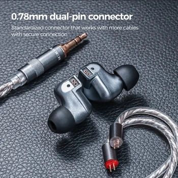 Letshuoer Shuoer S12 Кабелна Hi-Fi са най-добрите Слушалки в ушите IEMs Слушалки на Високо Качество на Стерео Бас 14.8 mm Голяма Плоска Драйвер за Модерен Монитор
