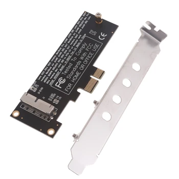 PCI Конвертиране на картата PCI-E 1X 12 + 16 Пин SSD Конвертиране на картата Repalcement за 2013-2017 A1398 A1502 A1465 A1466 A1493