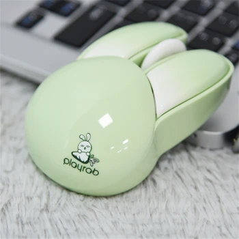 RYRA 2,4 G USB Мишка Bluetooth Безжична Мишка във Формата На Хубава Заек Детска Мишката За Бизнес Офис с КОМПЮТЪР Лаптоп Универсална Тъпо Мишката