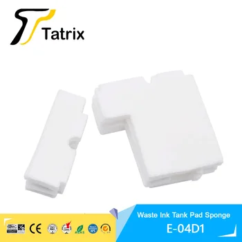 Tatrix E-04D1 Кутия за обслужване на мастило T04D1 Резервоар за отпадъчни мастило Тампон, Гъба за Epson ET-3830 ET-3850 ET-4850 L4156/L4158/L4163 и т.н
