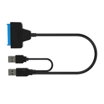 USB 3.0/USB2.0 22Pin кабел-адаптер за 2,5/3,5-инчов SSD HDD, конвертор на външен твърд диск с висока скорост