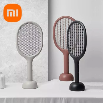 Xiaomi, вертикална електрическа шалте мухобойка, зареждане, домакински мощна многофункционална електрическа лампа против комари