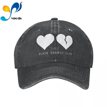 Yungblud Black Hearts Club Бейзболна шапка унисекс, мъжки и дамски бейзболна шапка, бейзболна шапка за татко, лятна солнцезащитная шапка за мъже и жени, шапки