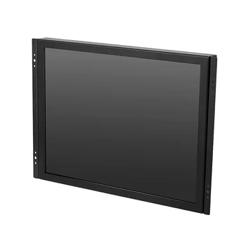 ZHIXIANDA 17 Инча 1280*1024 LCD дисплей HD VGA BNC Дисплей Промишлен Стенен монтаж С Отворена Рамка Капацитивен/Резистивен Сензорен Екран Монитор