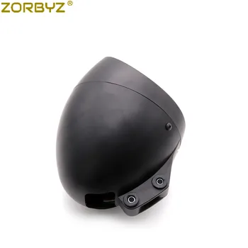 ZORBYZ Черна мотоциклетът на прожекторите 6,5