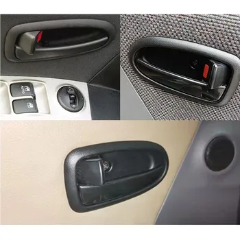 Автомобилна лява дясна вътрешна дръжка врата Черни хромирани вътрешни дръжки на вратите за Hyundai Matrix 2001-2010