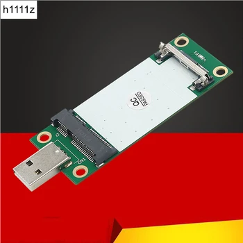 Адаптер Mini PCIE до USB2.0 Странично с гнездо за SIM карта за мрежов модул 3G/4G/WWAN/LTE Безжична Мини-карта за настолен КОМПЮТЪР
