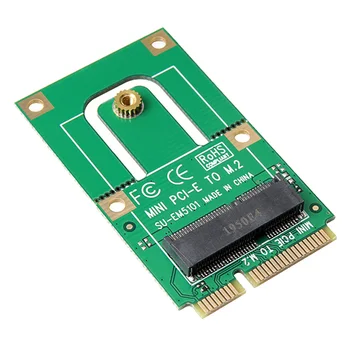 Адаптер NGFF за Mini PCI-E конвертор M2 карта за разширяване M2 ключ NGFF E интерфейс за M2 безжичен модул Bluetooth, WiFi