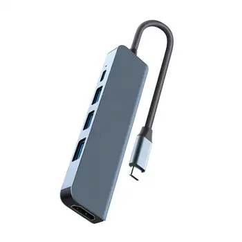 Адаптер за пренос на данни, съвместим с USB-C-възел Type-C HDMI за iPad Pro