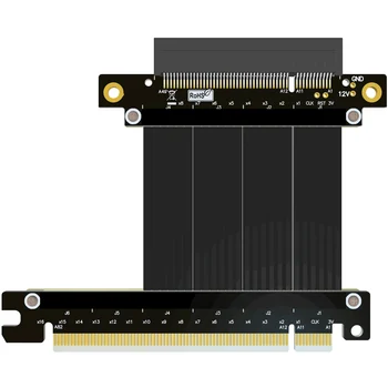 Адаптер-разклонител PCI-E X16 с жак Male To X8 Female За 1U U. 2 NVMe SSD/PCIe4.0 X16-X8 Удължител Графична видео карта