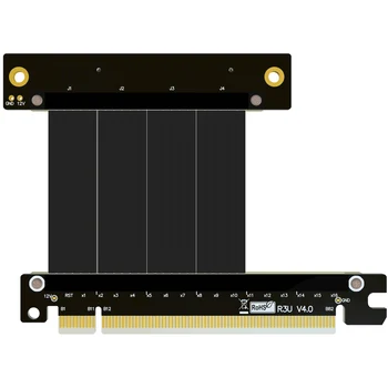 Адаптер-разклонител PCI-E X16 с жак Male To X8 Female За 1U U. 2 NVMe SSD/PCIe4.0 X16-X8 Удължител Графична видео карта