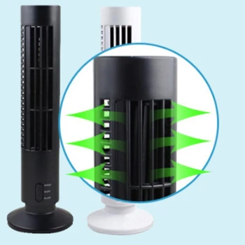 Безшумен 2-стъпка вентилатор с малки размери, преносим кула фен A0NC