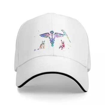 Бейзболна шапка за мъже и жени, превръзка от неопрен за инструменти, ветеринарен медицински характер, Ретро аниме, плажен аутлет