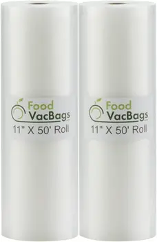 Вакуумни торби за опаковане на хранителни продукти, на роли с размер от 11 до 50 метра - Съвместим с FOODSAVER - в Търговската мрежа с релефни, Изработени по своя размер за су